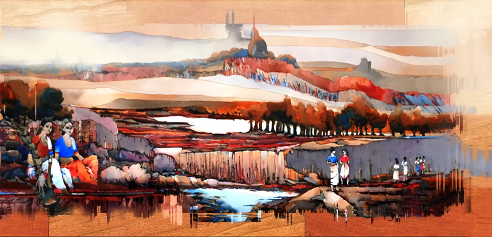 landscape by Arun Dabholkar