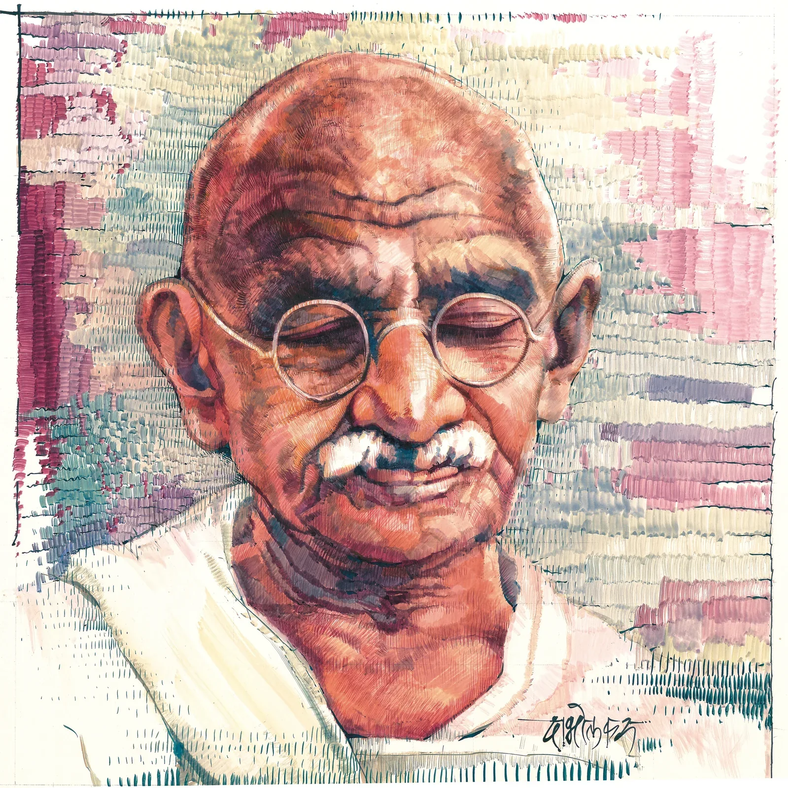 mahatma Gandhi by Arun Dabholkar