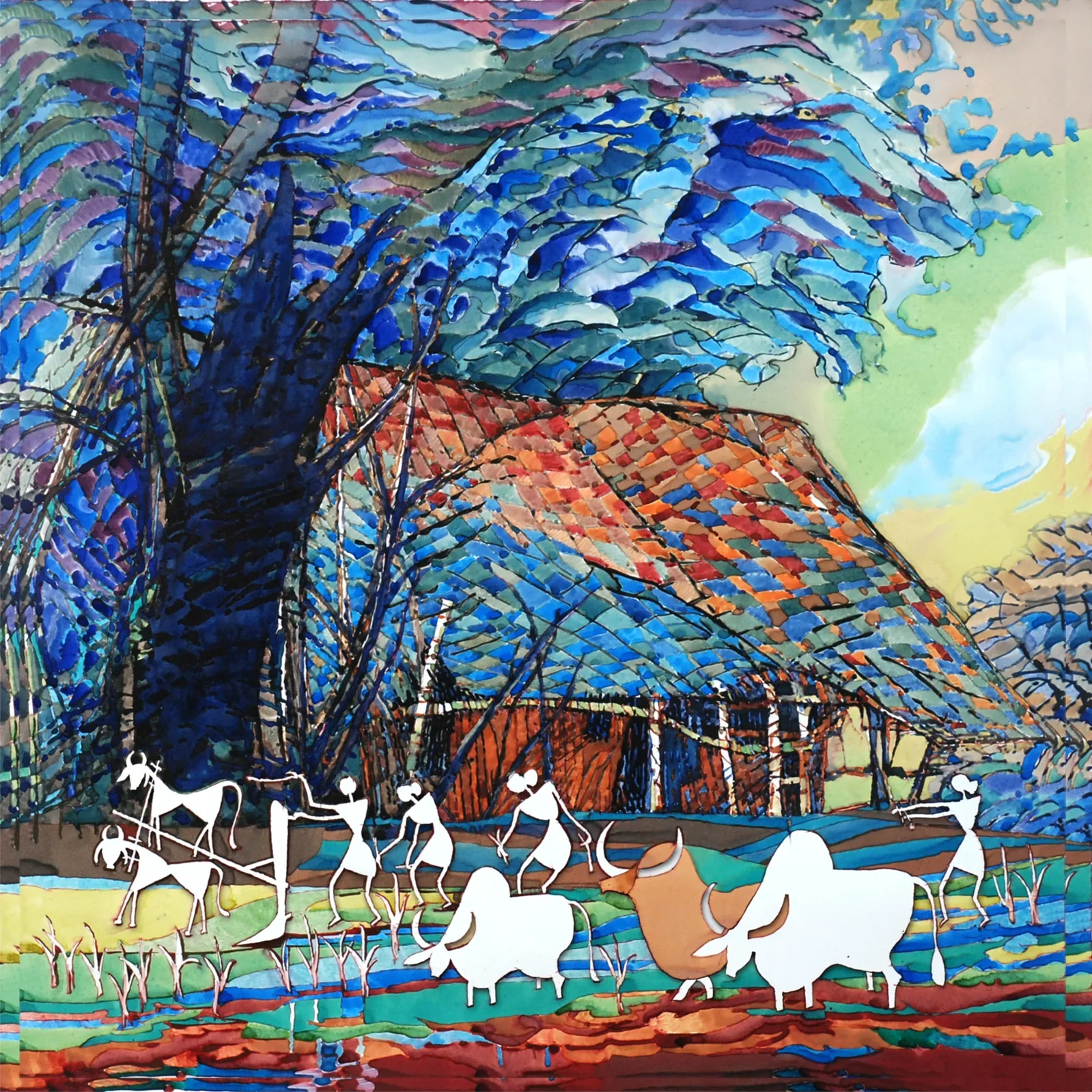Warli Farming by Arun Dabholkar