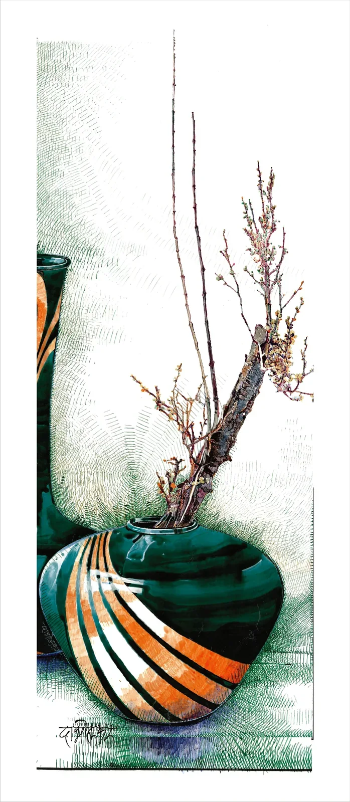 Flower Pot by Arun Dabholkar